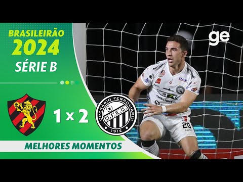 Gols e lances de Sport x Operário