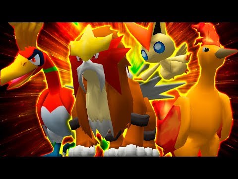 Minecraft: DISPUTA PIXELMON - EQUIPE DE LENDÁRIOS TIPO FOGO