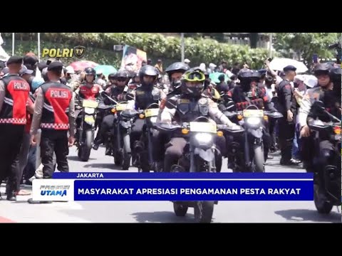 KEMERIAHAN PESTA RAKYAT PELANTIKAN PRESIDEN DAN WAKIL PRESIDEN