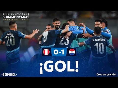 GOL | PERÚ vs. PARAGUAY | ELIMINATORIAS SUDAMERICANAS | FECHA 18