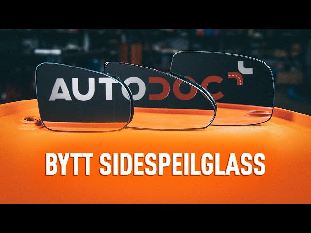 Se en videoguide om hvordan du skift SEAT ALHAMBRA Sidespeilglass