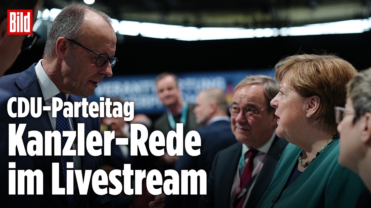 🔴 CDU-Parteitag – Jetzt muss Friedrich Merz zum Kanzler-TÜV | BILD LIVE