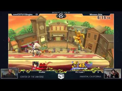 COTU XI - KiraFlax Vs. PC | Luck 7 SSB4 Winners Side - Smash Wii U