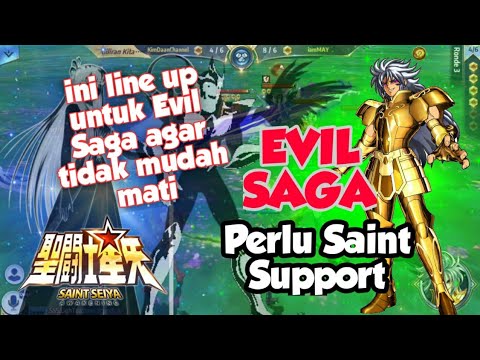 Line Up Support Evil Saga - Saint Seiya Awakening