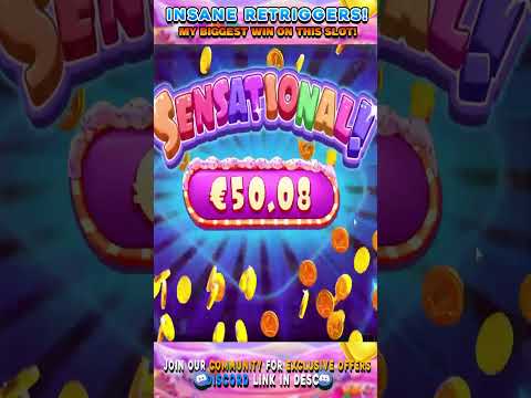 Thumbnail for video: SUGAR RUSH 1000 GOES MENTAL!! MAXWIN?!!