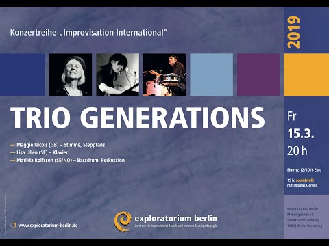 Trio Generations | exploratorium berlin