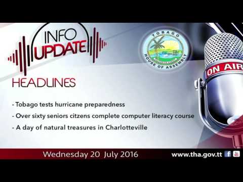 THA's Info Update Wednesday 20  July 2016