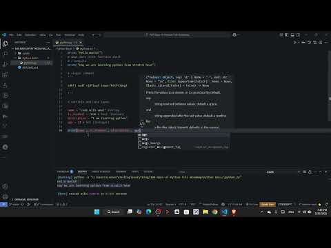 Python Beginner Course
