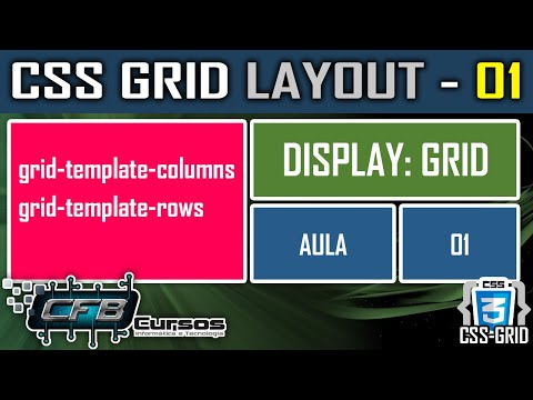 Criando layouts em grade com CSS - CSS GRID LAYOUT - Aula 01