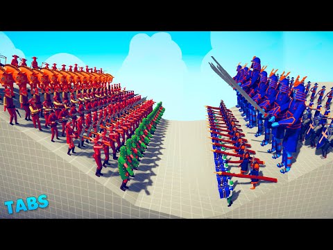 WILD WEST TEAM VS EVERYONE TEAM ~ Totally Accurate Battle Simulator [TABS]