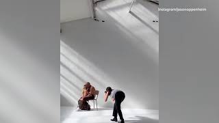 Selling Sunset's Jason Oppenheim poses for a VERY racy shoot with topless girlfriend Marie Lou Nurk