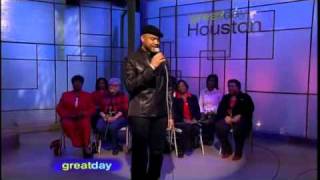 Chris Walker - Performan &quot;If Only For One Night&quot; on Great Day Houston