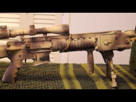 Airsoft Custom MK12 DMR Inspired by Lone Survivor