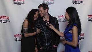 Joseph Morgan, Persia White Interview- FirstGlance Philly 21 video