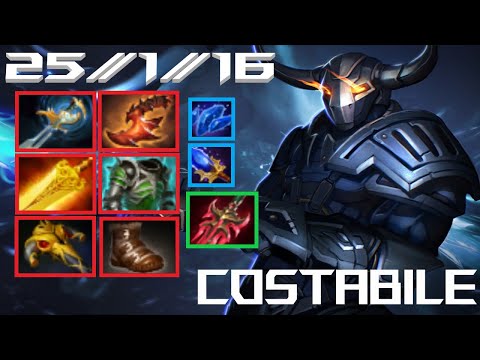 Costabile Sven Carry Dota 2 Full Gameplay Patch 7.31c