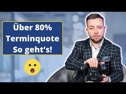 So erreichst du 80% Terminquote in der Telefonakquise