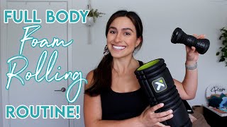 Full Body Foam Rolling Routine: Benefits and Tips on Body Recovery and Relaxation!