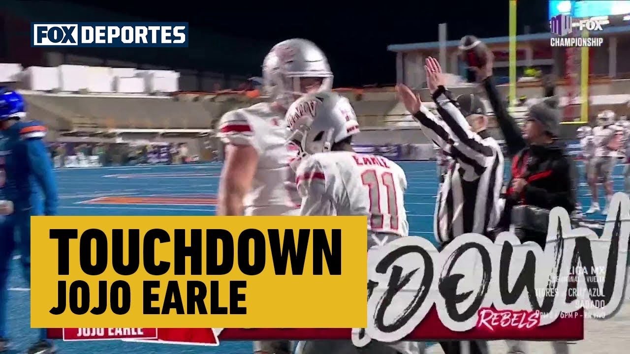 🤩🏈 TOUCHDOWN JOJO EARLE | UNLV Rebels 21–28 Boise State Broncos | College Football 2025