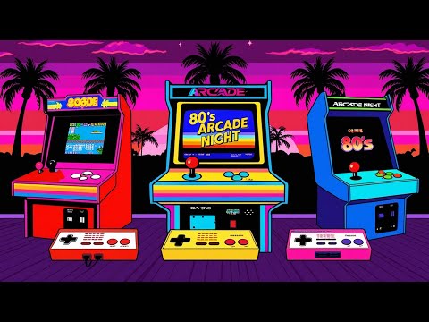 Arcade Night 80's 👾 Best of Chillwave - Retrowave - Synthwave Mix 🕹️ Music to relax and chillout