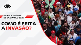 Como é feita a invasão da pista no GP de São Paulo? Assista