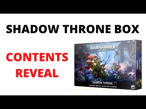 Shadow Throne Box Set - Contents Reveal! New Characters for Custodes + Genestealer Cult