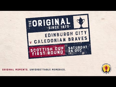 Edinburgh City 3-1 Caledonian Braves | Scottish Cup 2020-21 –  First Round