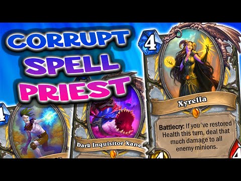 Corrupt Spell Priest with Xyrella | Forged in the Barrens | Hearthstone