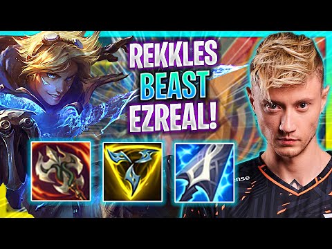 REKKLES IS A BEAST WITH EZREAL! | FNC Rekkles Plays Ezreal ADC vs Tristana! | Season 2023