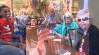 Menorah Manor Residents Celebrate Veterans Day