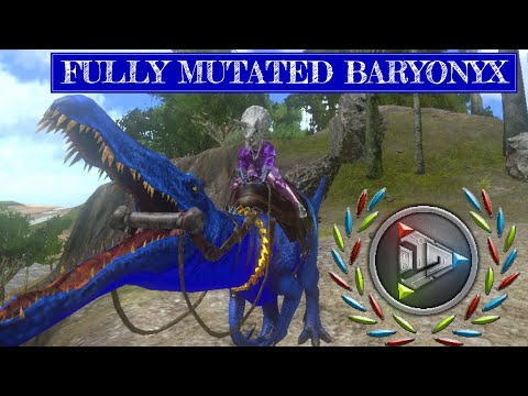 FULLY MUTATED BARYONYX!!! | Ark Survival Evolved