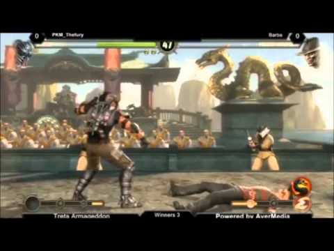 Treta Armageddon - PKM_TheFury (Kabal) vs Barba (FK, Raiden)