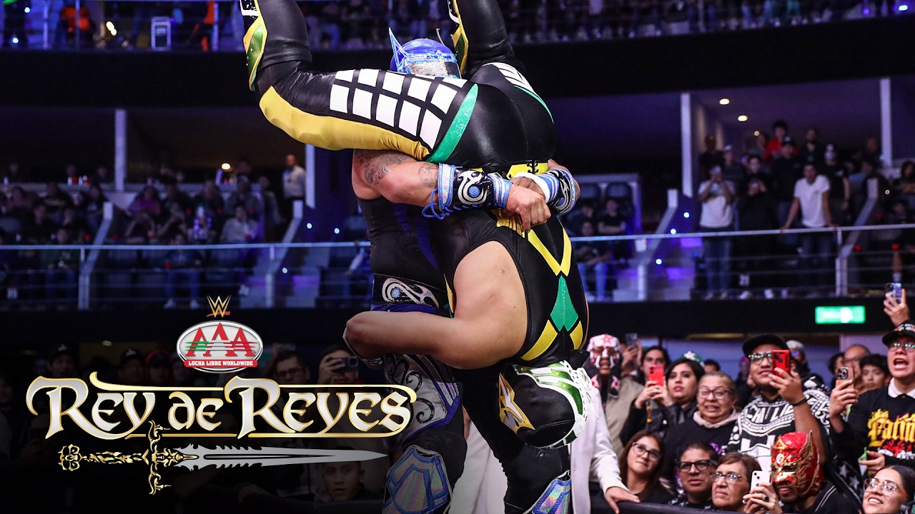 Abismo Negro drives El Fiscal into the announce table: AAA Rey de Reyes highlights, March 28, 2026