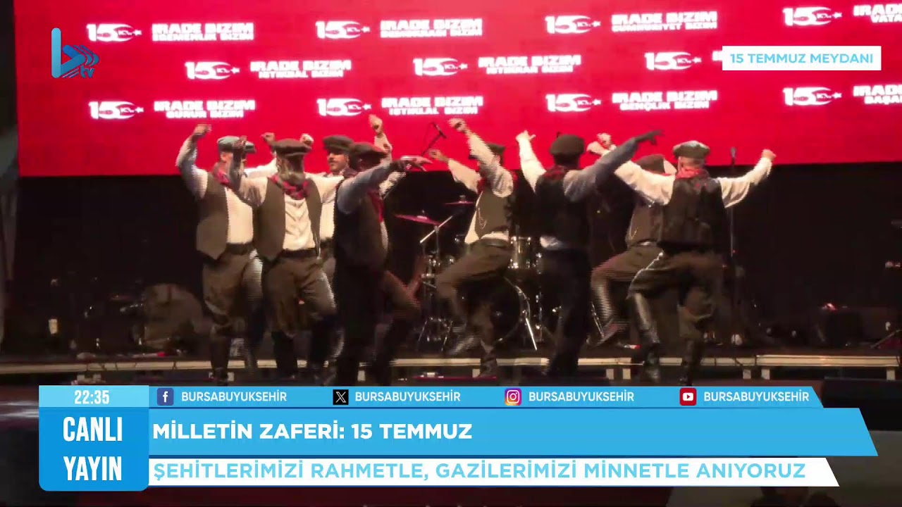 🇹🇷 CANLI | Milletin Zaferi: 15 Temmuz Demokrasi ve Milli Birlik Günü Anma Etkinlikleri