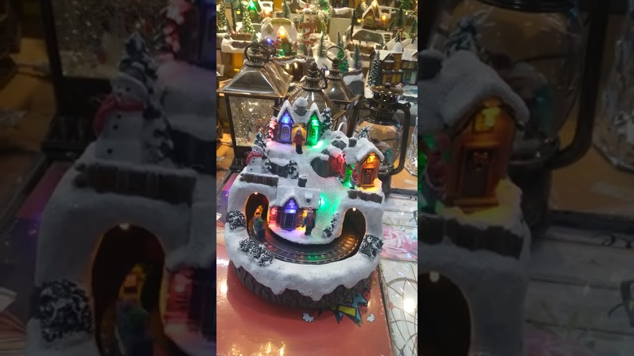 Christmas Village M097 actual video by santamanila.com