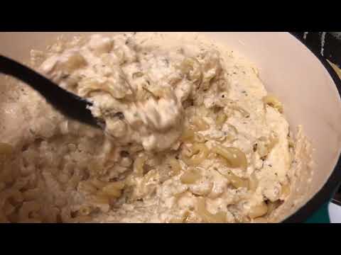 ASMR| EXTREMELY CHEESY MAC AND CHEESE STIRRING SOUNDS