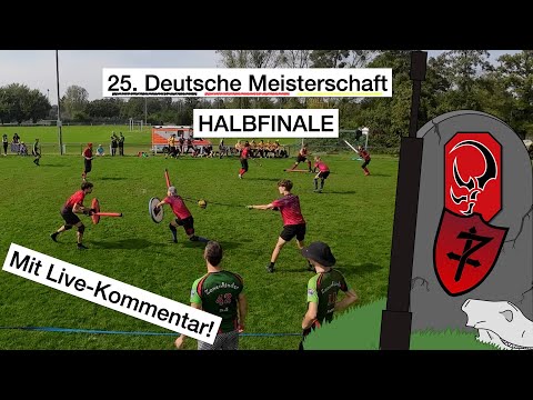HALBFINALE Rigor Mortis gegen Seven Sins | 25. Deutsche Meisterschaft 2024 [Jugger] +Live-Kommentar