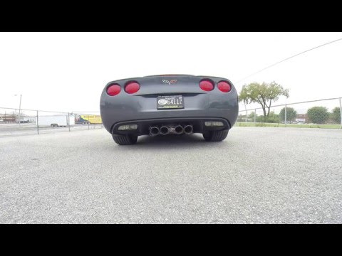 C6 Hooker Blackheart Axle Back w/Muffler Acceleration #1