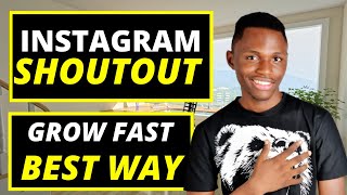How To BUY Instagram Shoutout And Grow On Instagram Fast