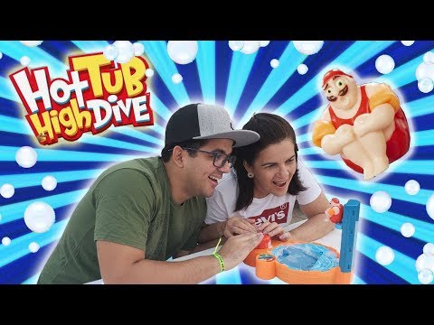 O DESAFIO DA ESPUMA BOOM NA CARA! (Hot Tube High Dive)