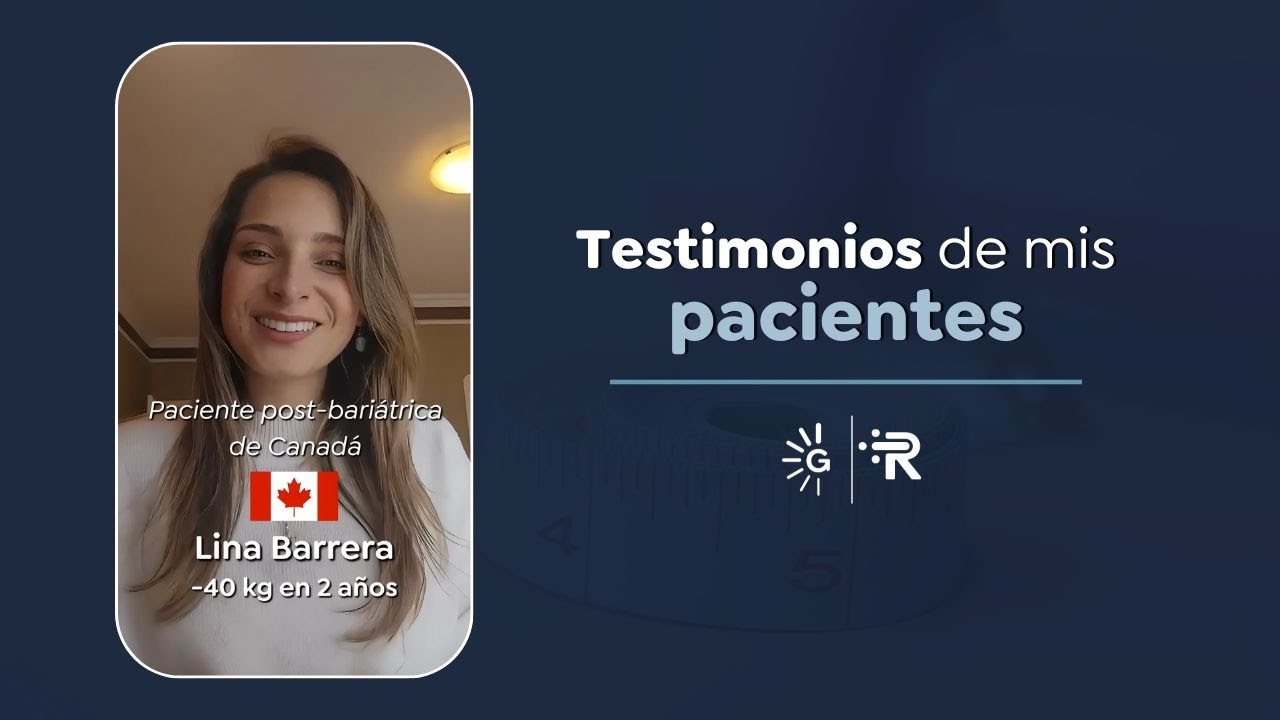 Testimonios de pacientes que se realizaron una cirugía bariátrica | Conoce el caso de Lina
