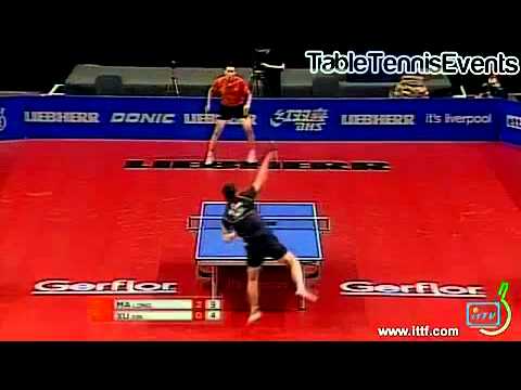 Ma Long Vs Xu Xin : 1/2 Final [World Cup Liverpool 2012]