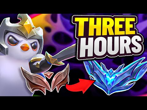 IRON TO DIAMOND in 3 HOURS with any TFT Comp | Set 13 Coaching
