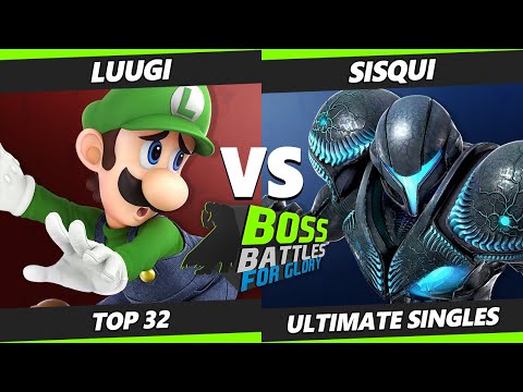 BOSS BATTLES: FG Top 32 - Luugi (Luigi) Vs. sisqui (Samus) SSBU Ultimate Tournament