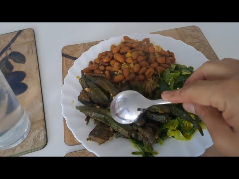 A Zambian Meal with a Nigerian Twist Cooked in an English Kitchen.
