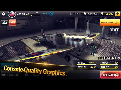 Видео Ace Squadron: WW II Air Conflicts #1