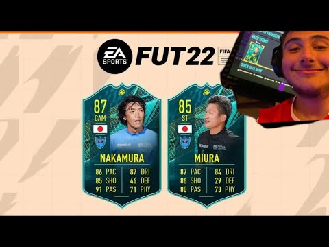 King Kazu Moments Duo SBC 85 Miura + 87 Nakamura Moments FIFA 22 Danny Aarons’ Dad