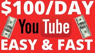 HOW TO MAKE MONEY ON YOUTUBE FAST AND EASY | MAKE MONEY ONLINE