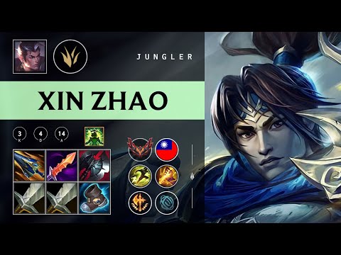 Xin Zhao Jungle vs Nidalee - TW Grandmaster Patch 26.02