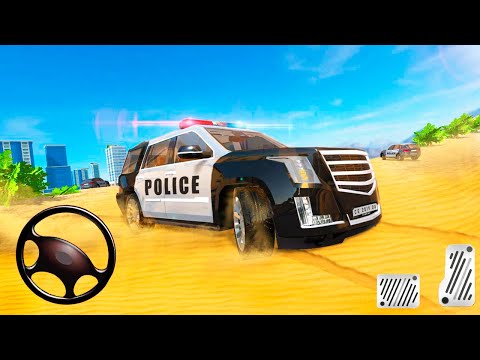 Police Chase The Cop Escalade Driving - Modern Car Offroad Police | Android Gameplay