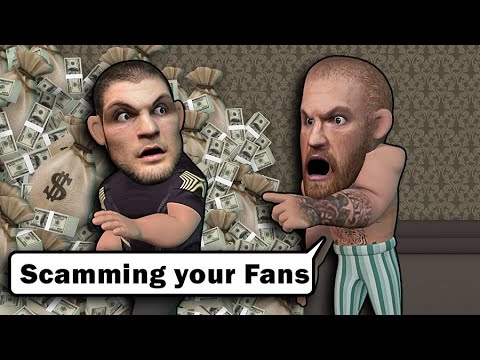 Conor accuses Khabib of scamming his fans